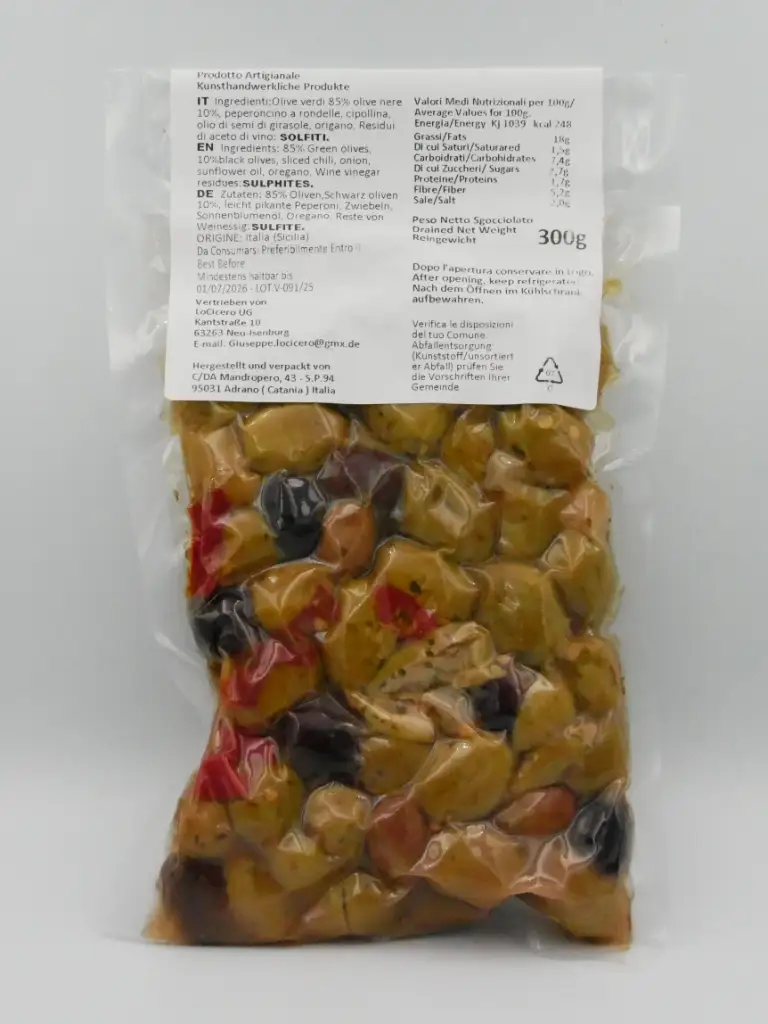 Oliven Fantasia - Inhalt - Details